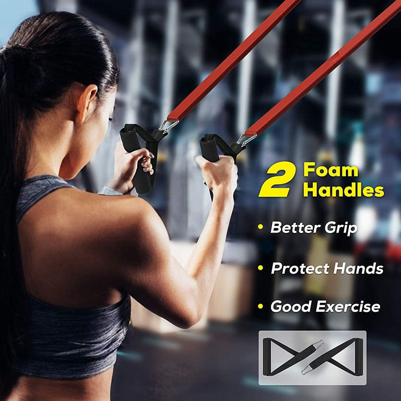 Banda de fitness puxar para cima bandas elásticas de borracha resistência loop power band set expansor de treino de ginástica em casa fortalecer trainning