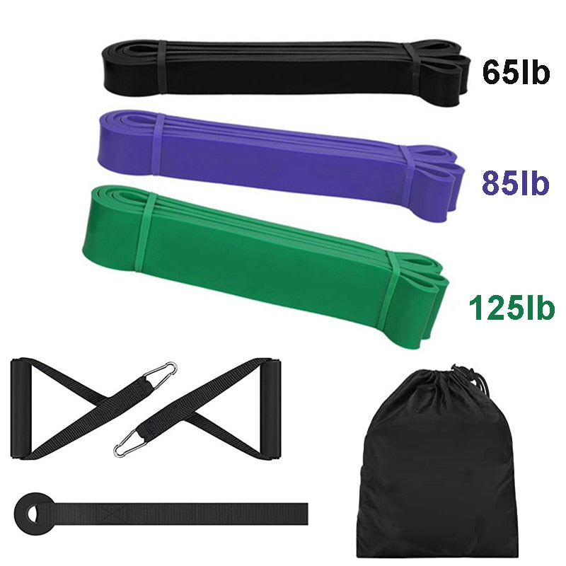 Banda de fitness puxar para cima bandas elásticas de borracha resistência loop power band set expansor de treino de ginástica em casa fortalecer trainning