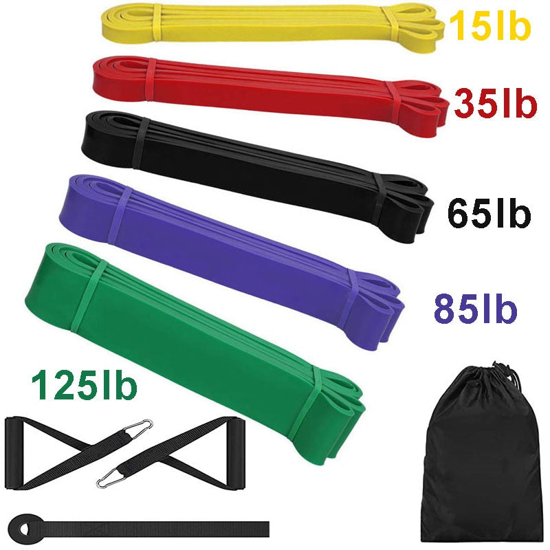 Banda de fitness puxar para cima bandas elásticas de borracha resistência loop power band set expansor de treino de ginástica em casa fortalecer trainning