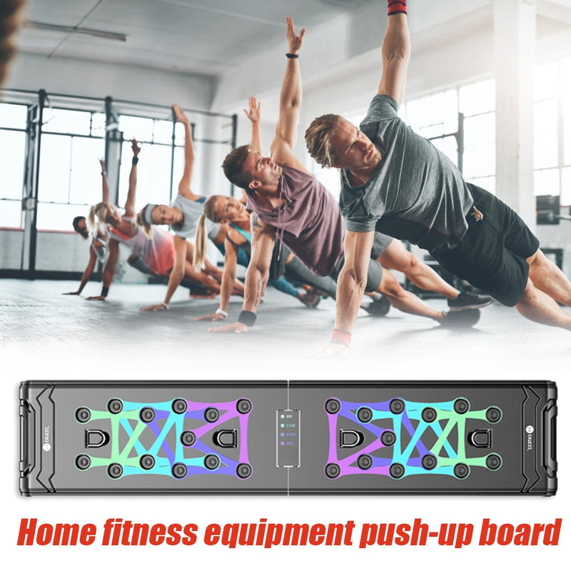 Contando Push-Up Rack Board para Fitness, exercício de construção muscular abdominal, treinamento Sport Workout, ginásio, Push Up Stand, ABS