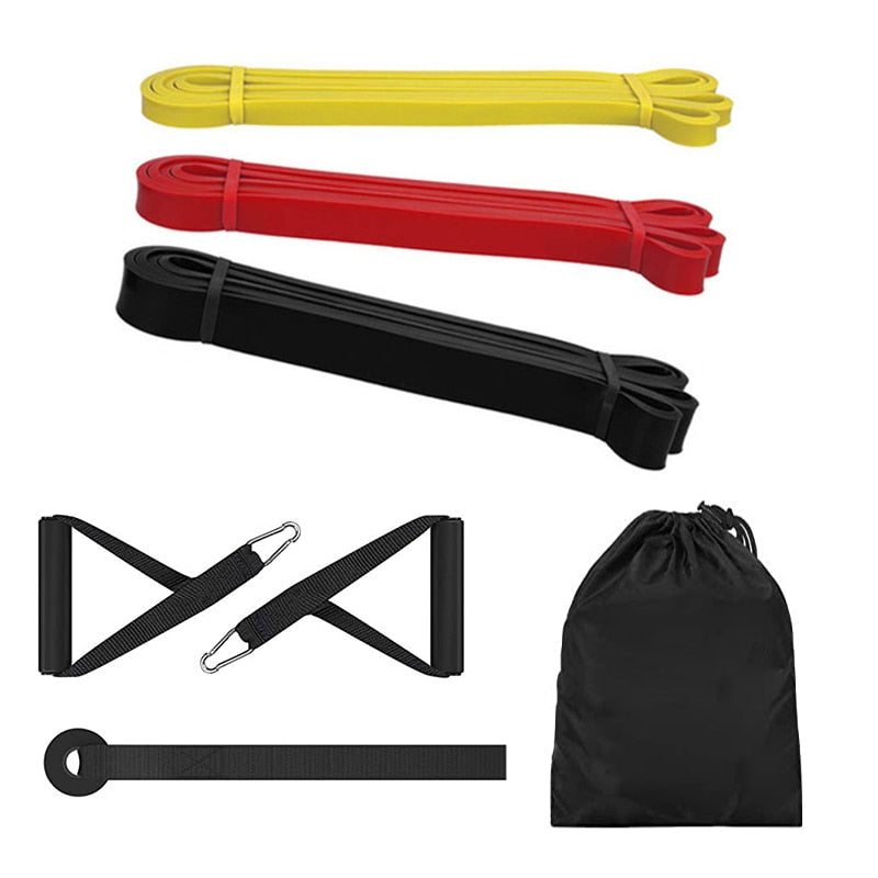 Banda de fitness puxar para cima bandas elásticas de borracha resistência loop power band set expansor de treino de ginástica em casa fortalecer trainning