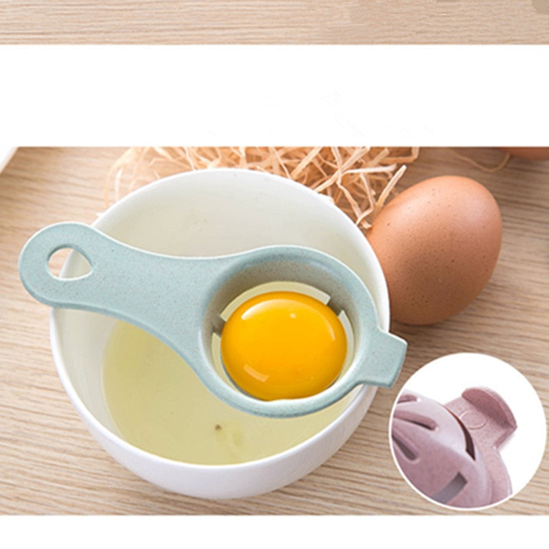 Separador de filtro de clara e gema de ovo, ferramenta de cozimento de cozinha